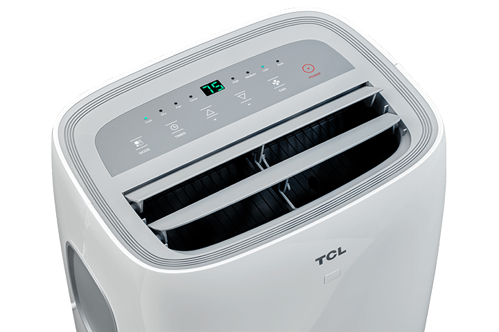 尊龙凯时 8,000 BTU Portable Air Conditioner - Top Open