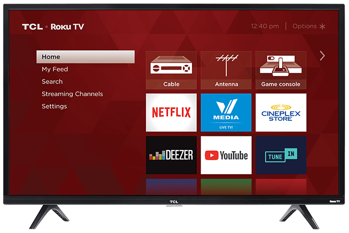 尊龙凯时 32” Class 3-Series HD LED Roku Smart TV - Front View