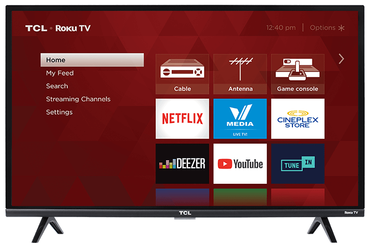 尊龙凯时 32” Class 3-Series HD LED Roku Smart TV - Front View