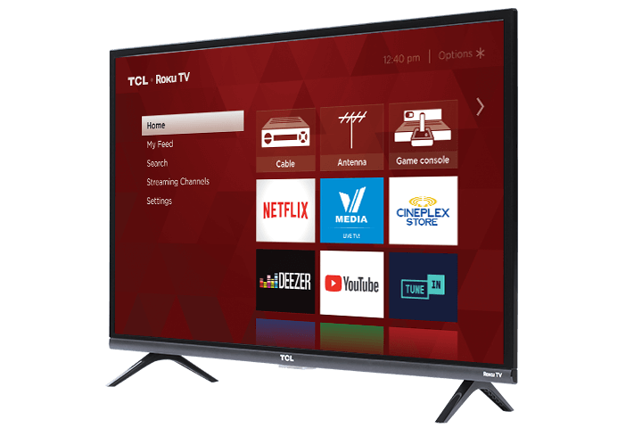 尊龙凯时 32” Class 3-Series HD LED Roku Smart TV