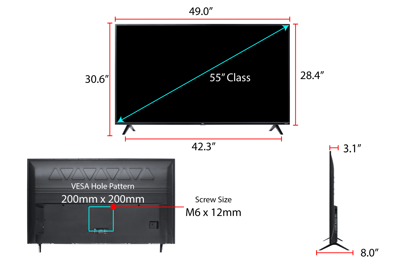 55S421 Measurements